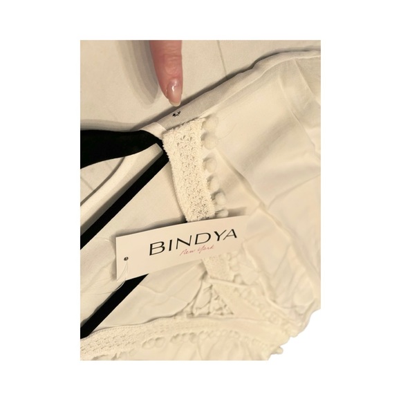 NWT BINDYA St. Barth Lace-Up Cover Up - Picture 7 of 7